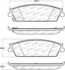 Stoptech 305.1194 Street Select Brake Pads