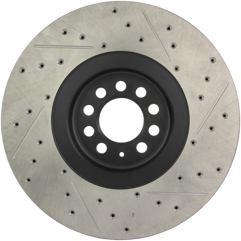 Stoptech 127.33093R Slotted & Drilled Sport Brake Rotor