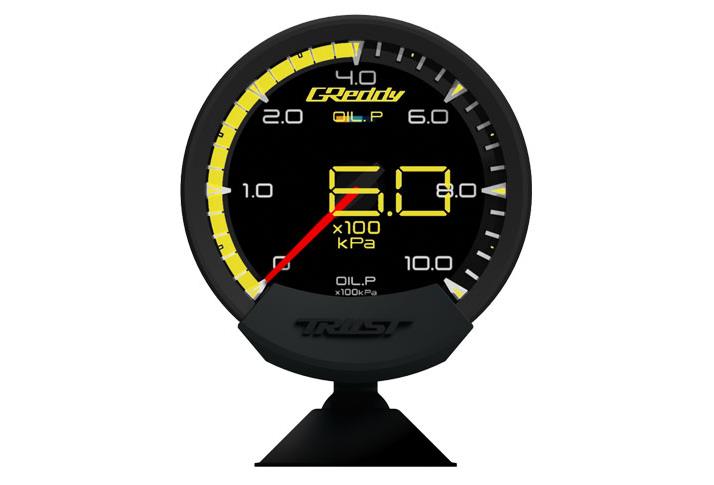 GReddy 16001743 Sirius Unify Oil Pressure Gauge Set (Sirius Meter w/Oil Press Se