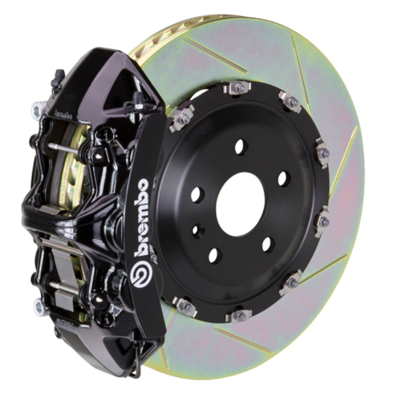 Brembo 1N2.9093A1 Brembo 25+ fits BMW X3 30 xDrive (G45) Front GT BBK 6 Piston Cast 380x34 2pc Rotor Slotted Type-1 - Black