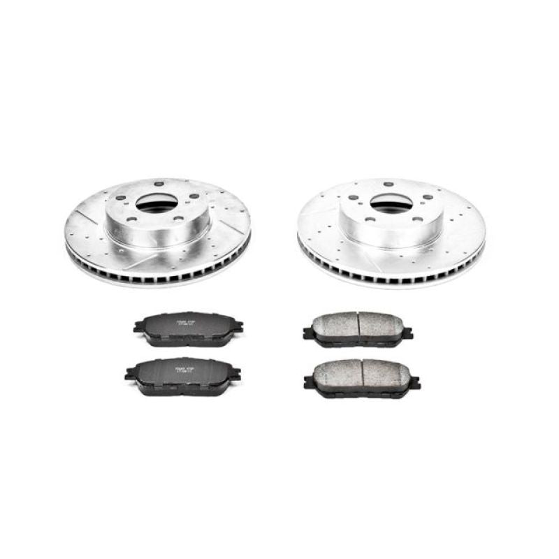 PowerStop K5431 fits Toyota 05-15 Tacoma Front Z23 Evolution Sport Brake Kit