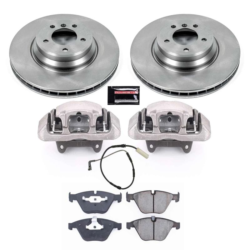 Power Stop KCOE5281 07-09 fits BMW 335i Front Autospecialty Kit w/Cals
