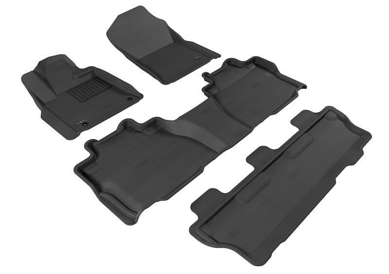 3D MAXpider L1TY14601509 2023 fits Kia EV6 Kagu Black Floor Mat - Row 1 (3pc)