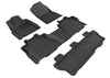 3D MAXpider L1TY15201509 2020 fits Kia Telluride Kagu 3rd Row Floormats - Black