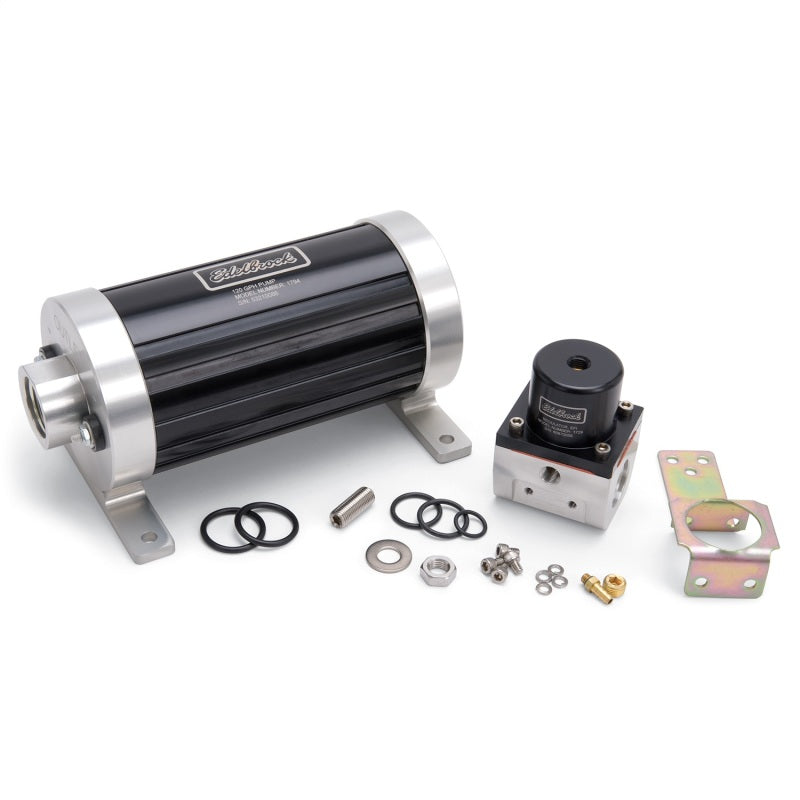 Edelbrock 17943 Fuel Pump Kit 1794 Pump And 1729 Regulator for EFI Supports Up to 1500Hp