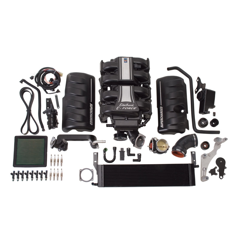 Edelbrock 15800 Supercharger Stage 1 - Street Kit 2005-2009 fits Ford Mustang 4 6L 3V w/ o Tuner