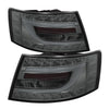 Spyder 5079626 fits Audi 05-08 A6 4Dr Sedan Light Bar LED Tail Lights Smke ALT-