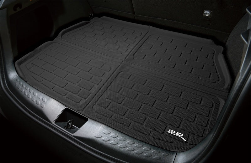 3D MAXpider 21-22 fits Nissan Rogue Kagu Cargo Liner- Black Seatback