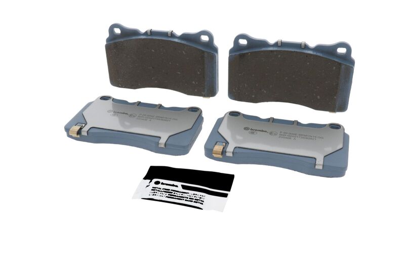 Brembo OE P09004E 12-21 fits Tesla S EVPad BrakePad