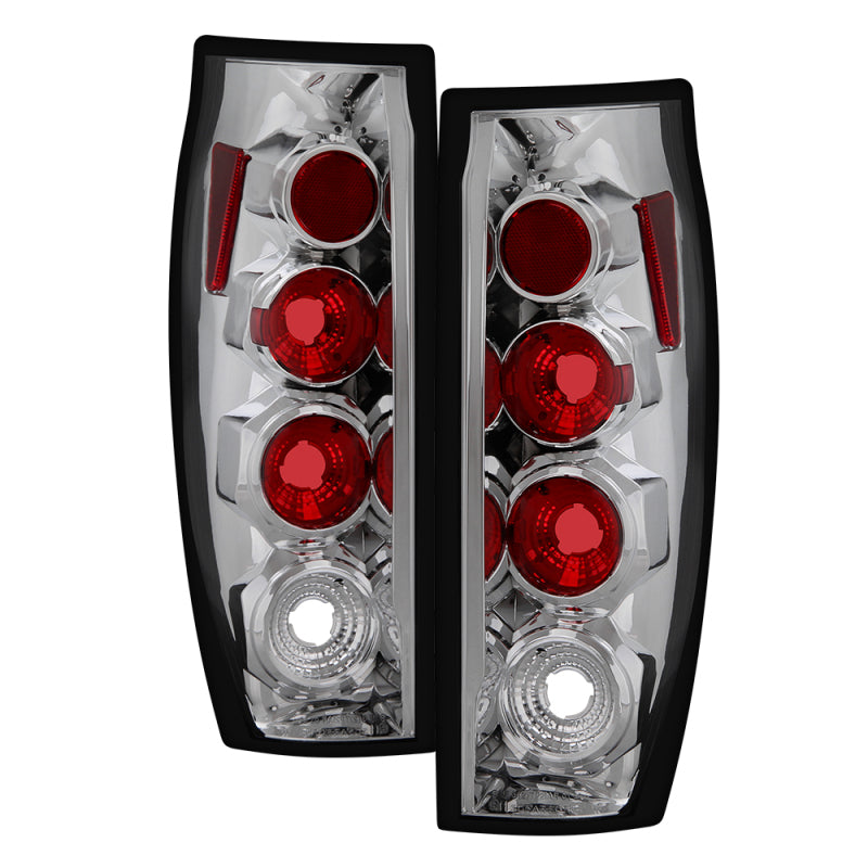 Spyder 5001115 fits Chevy 02-06 Avalanche Euro Style Tail Lights Chrome ALT-YD-