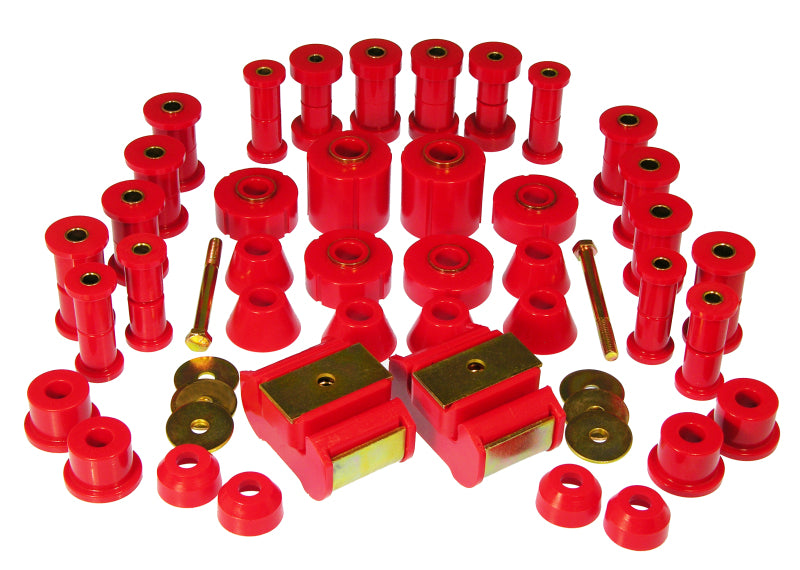 Prothane 42917 fits Chevy 73-80 Truck 4wd Total Kit - Red