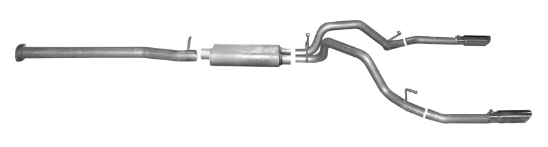Gibson 65673 fits Chevrolet 14-18 Silverado 1500 LTZ 6.2L 3.5in/2.25in Cat-Back