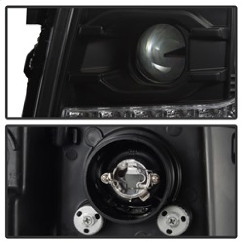 Spyder 5083524 fits Chevy 07-13 Silverado 1500 V2 Projector Headlights - LED DR