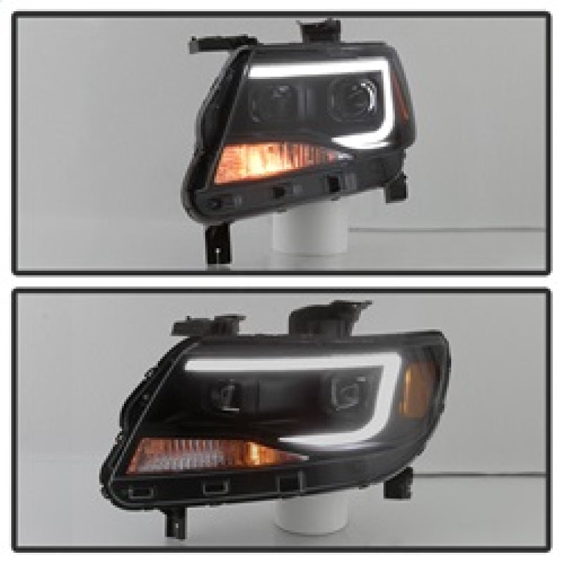 xTune 9039300 fits Chevy Colorado 15-17 HalogenOnly Projector Headlights - Blac