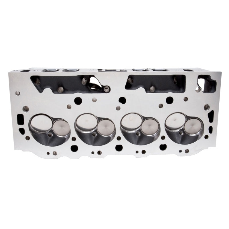 Edelbrock 61559 Single Marine BBC Rect Port Head w/ Valves