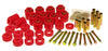 Prothane 1-113 fits Jeep 87-96 YJ 1in Lift Body Mount Kit - Red