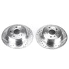 PowerStop fits Toyota 95-99 Avalon Rear Evolution Drilled & Slotted Rotors -