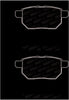 Stoptech 308.1354 Street Brake Pads - Rears