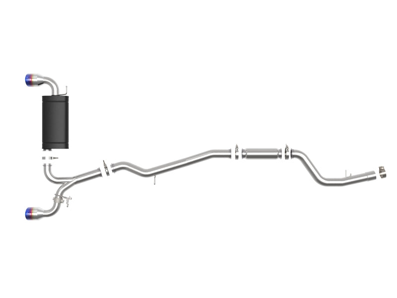 AFE 49-36043-L Takeda 2020 fits Toyota Supra L6-3.0L (t) 3in-2.5in 304 SS CB Ex
