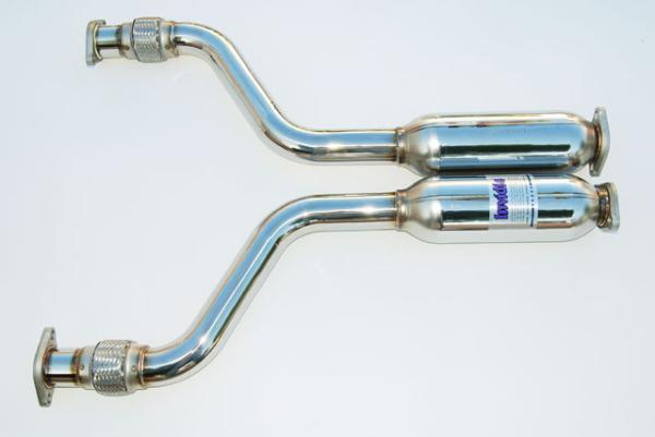 Invidia HS03IG3GIT 03-08 fits Infiniti G35 Coupe Gemini Single Layer Titanium Ti