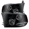 Spyder 5078407 fits Dodge 09-14 Ram 1500 Projector Headlights Halogen- LED Halo