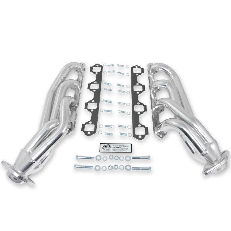 JBA 1650SJS fits Ford 65-73 Mustang 260-302 SBF 1-5/8in Primary Silver Ctd Mid Length Header