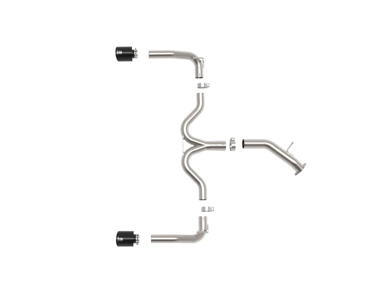 AFE 49-37037-B fits Kia Forte GT 1.6L 3in-2.5in 304 Stainless Steel Axle-Back E