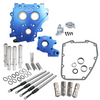 S&S 310-1273 Cycle 2006 Dyna Chain Drive Cam Chest Kit w/o Cam - Chrome Pushrod