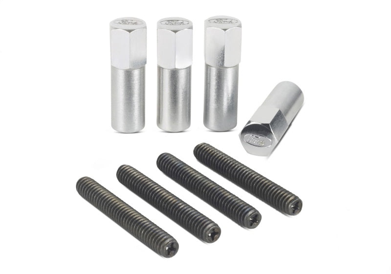 Ford Racing 302-510 Complete Dress Up Kit Chrome Finish w/Black Emblems