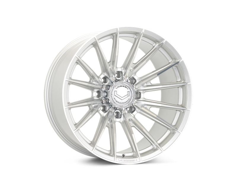 Vossen HFX-2 22x10 - 8x165.1 - ET18 - Super Deep Face - 125.1 - Silver Polished Wheel