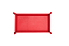 Akrapovic 801734 Leather Desk Valet - Red