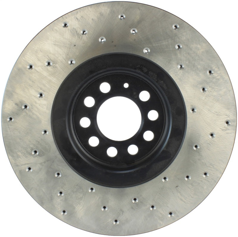 Stoptech 128.33093R 04-06 Audi TT Quattro / 04 VW Golf R32 AWD Drilled Right Front Rotor