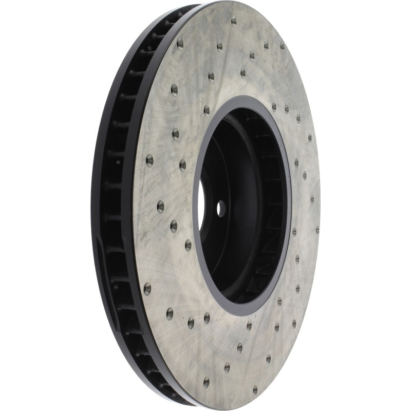 Stoptech 128.34126CL 12-18 BMW 650i Cryo Drilled Sport Left Front Rotor