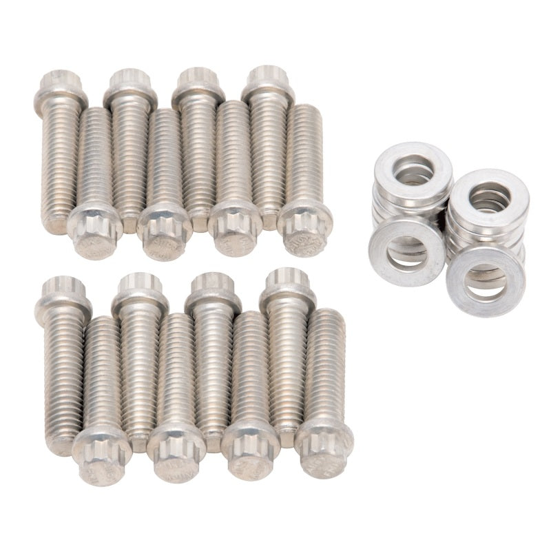 Edelbrock 8564 Plated Intk Bolt Kit for 2161