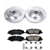 PowerStop K7079 fits Land Rover Discovery Front Z23 Evolution Sport Brake Kit