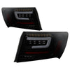 Spyder 5087980 fits Subaru 08-11 Impreza WRX 4DR LED Tail Lights - Black Smoke