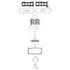 Fel-Pro 2603193 fits Ford F-250 Super Duty 260-3193 Engine Gasket Set