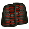 AlphaRex 640050 fits Dodge 19-21 Ram 1500 Luxx-Series LED Tail Lights Black/Red