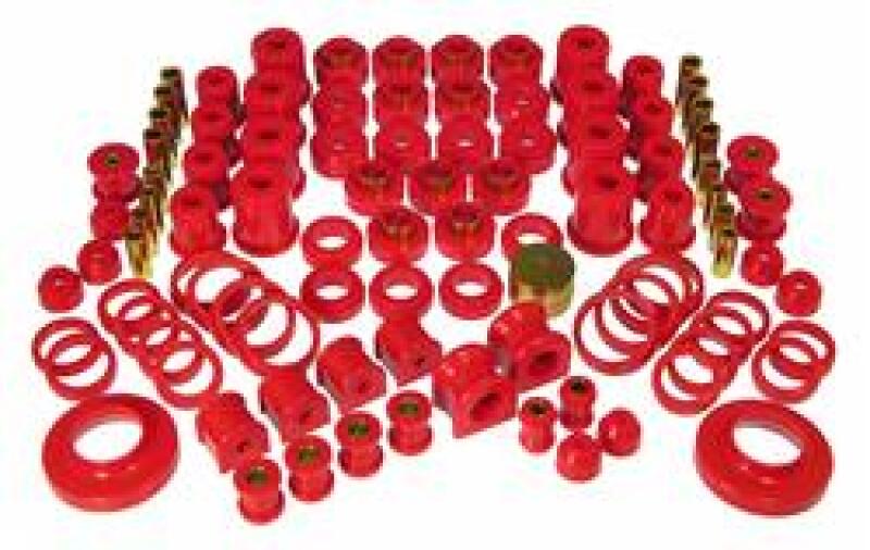Prothane 38718 97-06 fits Jeep TJ Total Kit - Red