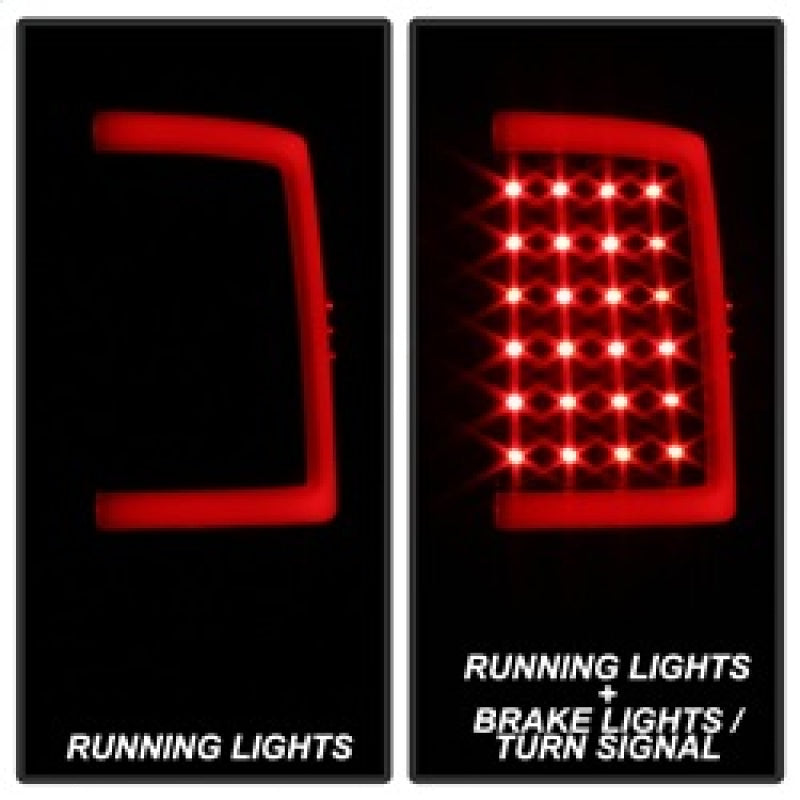 xTune 9041020 13-18 fits Dodge Ram 1500 (LED Model Only) LED Tail Lights - Blk
