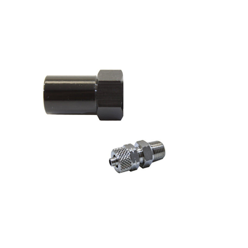 Snow Performance SNO-810-QC 1/8in NPT to 1/4in Quick-Connect Low Profile Straigh