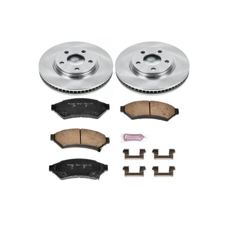 PowerStop KOE1588 fits Buick 05-09 Allure Front Autospecialty Brake Kit