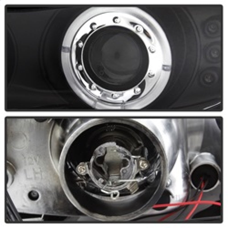 Spyder 5009234 fits Chevy 98-02 Camaro Projector Headlights LED Halo LED Blk -