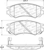Stoptech 308.0549 Street Brake Pads - Front