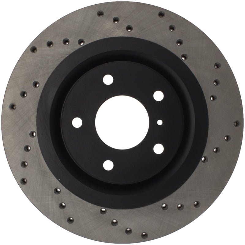 Stoptech 128.42080R fits Infiniti EX35/G35/G37/M35/M45 Drilled Right Front Rotor