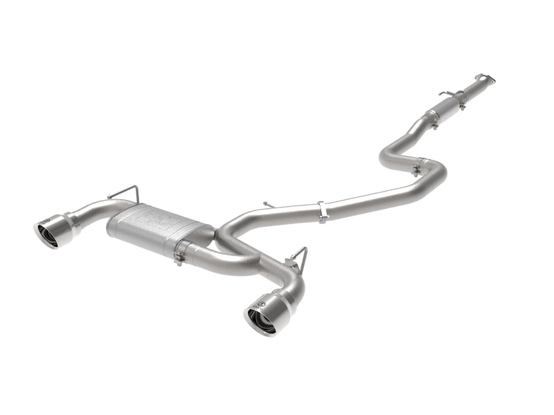 AFE 49-37008-P Cat Back Exhaust - 19-20 fits Hyundai Veloster N L4-2.0L (t) w/