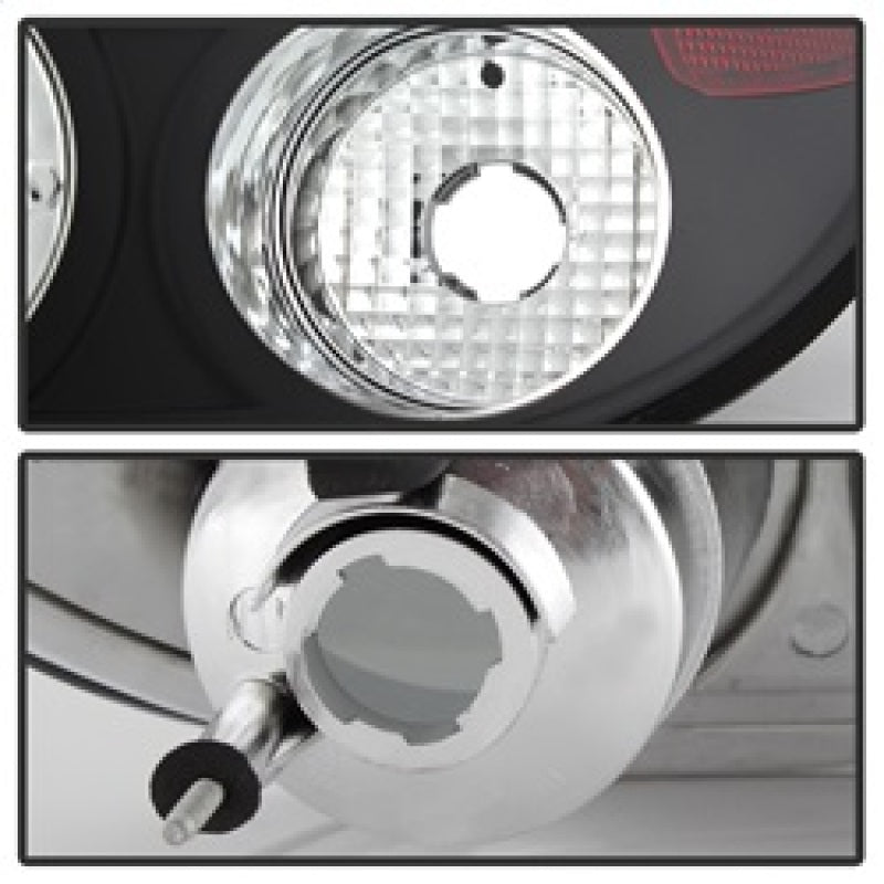 Spyder 5005434 fits Hyundai 03-05 Tiburon Euro Style Tail Lights Black ALT-YD-H