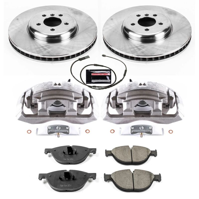Power Stop KCOE6414 10-15 fits BMW 750i xDrive Front Autospecialty Kit w/Cals