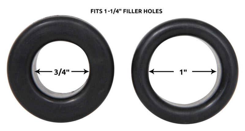Spectre 5339 Valve Cover Grommets (For Covers w/1-1/4in. Filler-Breather Holes) OEM Replacement
