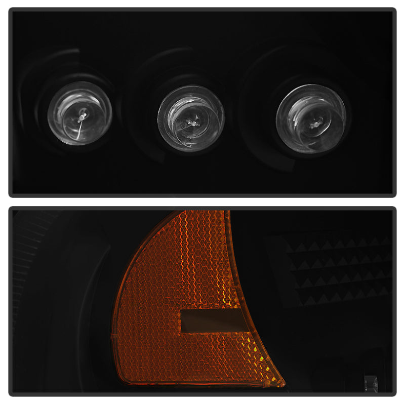 SPYDER 5078292 fits GMC Sierra 1500/2500 Projector Headlights LED Halo LED Blk